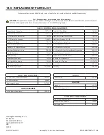 Preview for 59 page of kozy heat CALLAWAY 72 Installation And Operation Manual