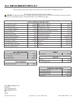 Предварительный просмотр 67 страницы kozy heat Callaway CLW-50 Series Installation And Operation Manual