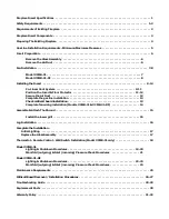 Предварительный просмотр 2 страницы kozy heat CAMBRIDGE CMB-31 Installation & Operating Manual