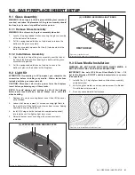 Preview for 21 page of kozy heat CHASKA 29-GLASS Installation And Operation Manual