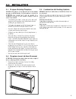 Предварительный просмотр 10 страницы kozy heat Chaska-34 LOG Installation And Operation Manual