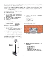 Предварительный просмотр 5 страницы kozy heat Chaska-XL Installation & Operating Manual