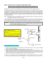 Предварительный просмотр 11 страницы kozy heat Chaska-XL Installation & Operating Manual