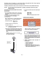 Предварительный просмотр 4 страницы kozy heat CSK-31 Installation And Operating Manual