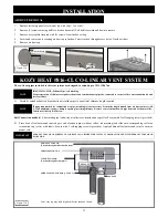 Preview for 12 page of kozy heat JOR-30 Installation Manual