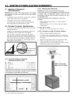 Предварительный просмотр 12 страницы kozy heat JORDAN-34S Installation And Operation Manual