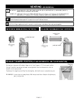 Предварительный просмотр 18 страницы kozy heat Nicollet NCL-195 Installation And Operation Manual