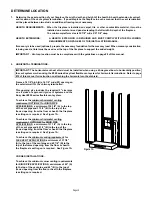 Предварительный просмотр 11 страницы kozy heat PRC-36 Installation And Operating Manual