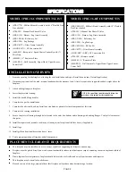 Preview for 9 page of kozy heat PRINCETON RPC-36 Installation And Optimization Manual