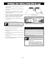 Preview for 18 page of kozy heat PRINCETON RPC-36 Installation And Optimization Manual