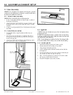 Preview for 21 page of kozy heat ROOSEVELT 29 BW Installation And Operation Manual