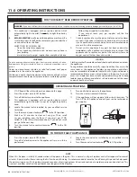 Preview for 26 page of kozy heat ROOSEVELT 29 BW Installation And Operation Manual