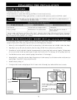 Предварительный просмотр 27 страницы kozy heat TMT-3875 Installation Manual