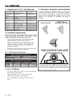 Preview for 22 page of kozy heat TRF-41 LOG Installation And Operation Manual