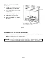 Предварительный просмотр 13 страницы kozy heat windom 56101 Installation And Operating Manual