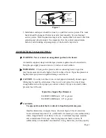 Preview for 10 page of Kozy-World KWN185 User'S Operation And Installation Manual