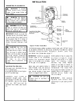 Предварительный просмотр 9 страницы Kozy-World KWN215 Owner'S Operation And Installation Manual