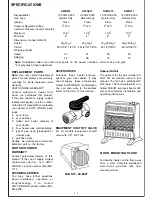 Предварительный просмотр 17 страницы Kozy-World KWN215 Owner'S Operation And Installation Manual