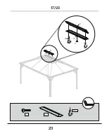 Preview for 23 page of Kozyard 12 Ft.x16 Ft. Alexander Hardtop Gazebo Assembly Manual