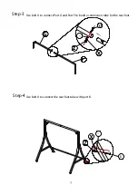 Предварительный просмотр 5 страницы Kozyard Brenda Swing Chair Assembly Manual