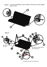 Предварительный просмотр 6 страницы Kozyard Brenda Swing Chair Assembly Manual