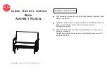 Kozyard GLIDER TEXTILENE LOVESEAT Assembly Manual preview