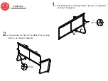 Предварительный просмотр 3 страницы Kozyard GLIDER TEXTILENE LOVESEAT Assembly Manual