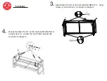 Предварительный просмотр 4 страницы Kozyard GLIDER TEXTILENE LOVESEAT Assembly Manual