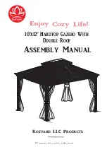 Kozyard KZAHG1012GRA Assembly Manual preview