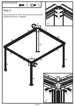 Preview for 9 page of Kozyard KZAHG1012GRA Assembly Manual