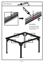 Preview for 13 page of Kozyard KZAHG1012GRA Assembly Manual