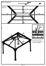 Preview for 15 page of Kozyard KZAHG1012GRA Assembly Manual