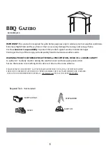 Preview for 2 page of Kozyard kzbbqglb Assembly Manual