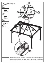 Предварительный просмотр 12 страницы Kozyard Odessey Assembly Manual