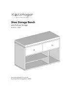 Preview for 1 page of KozzHogar SBD80 Assembly Instruction Manual