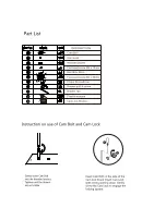 Preview for 4 page of KozzHogar SBD80 Assembly Instruction Manual