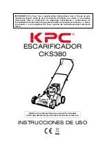 Preview for 1 page of KPC CKS380 Operating Instructions Manual