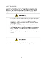 Preview for 2 page of KPC MGC500 Operating And Maintenance Instructions Manual