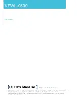 Preview for 1 page of Kpnetworks KPWL-0300 User Manual