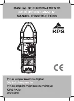 Предварительный просмотр 1 страницы KPS 602150001 Instruction Manual