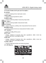 Предварительный просмотр 30 страницы KPS 602150001 Instruction Manual