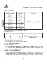 Предварительный просмотр 38 страницы KPS 602150001 Instruction Manual