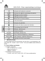 Предварительный просмотр 54 страницы KPS 602150001 Instruction Manual