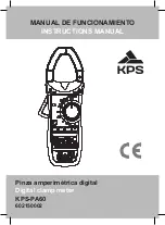 Preview for 1 page of KPS 602150002 Instruction Manual