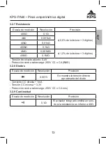 Preview for 13 page of KPS 602150002 Instruction Manual