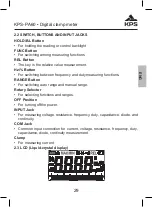 Preview for 29 page of KPS 602150002 Instruction Manual