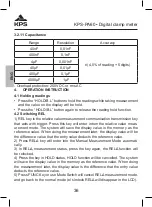 Preview for 36 page of KPS 602150002 Instruction Manual