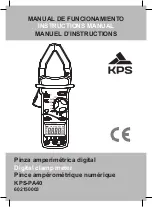 KPS 602150003 Instruction Manual предпросмотр