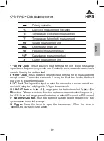 Preview for 19 page of KPS 602150003 Instruction Manual