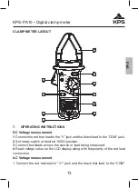 Предварительный просмотр 13 страницы KPS 602150006 Instruction Manual